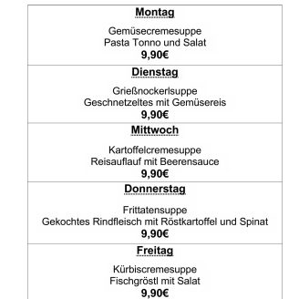 Speisekarte 10 November2025
